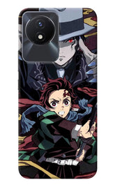 Demon Slayer Vivo Y02/Y02T Back Cover